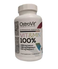 Vit&Min 100% - 30 tablets