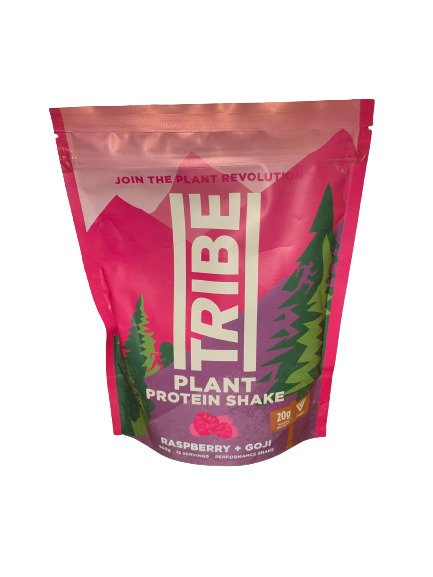 Tribe - Plant Protein Shake, Raspberry + Goji - 500g - Eco Supplements ...