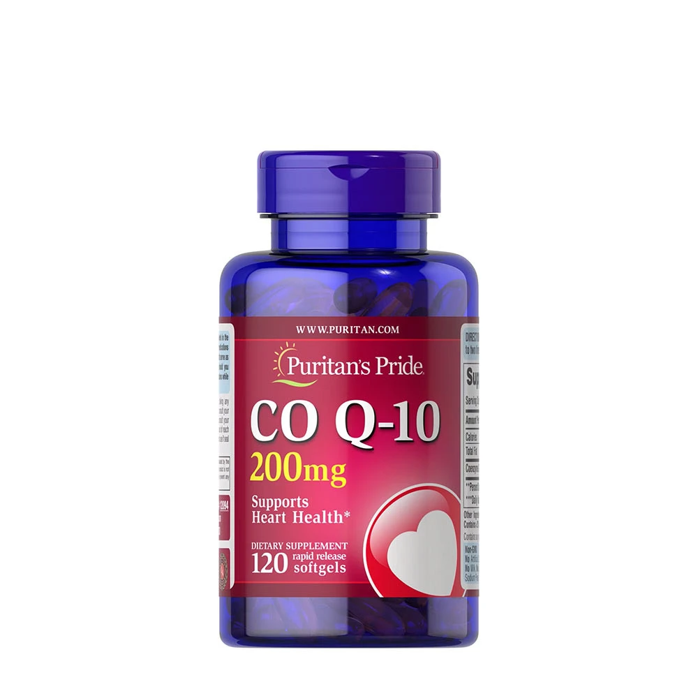 Puritans Pride CO Q-10 200 mg (120 Softgels)