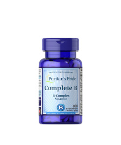 Puritan's Pride Complete B (Vitamin B Complex) (100 Caplets)