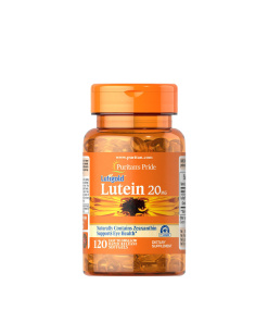 Puritan's Pride Lutein 20 mg with Zeaxanthin (120 Softgels)