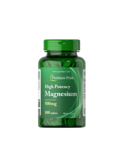 Puritan's Pride Magnesium 500 mg (100 Tablets)