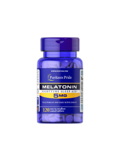 Puritan's Pride Melatonin 5 mg (120 Tablets)