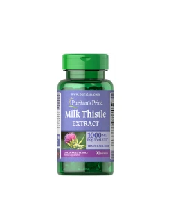 Puritans Pride máriatövis 4:1 kivonat 1000 mg (szilimarin) (90 lágykapszula)