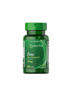 Puritan's Pride Zinc 25 mg (100 Tablets)