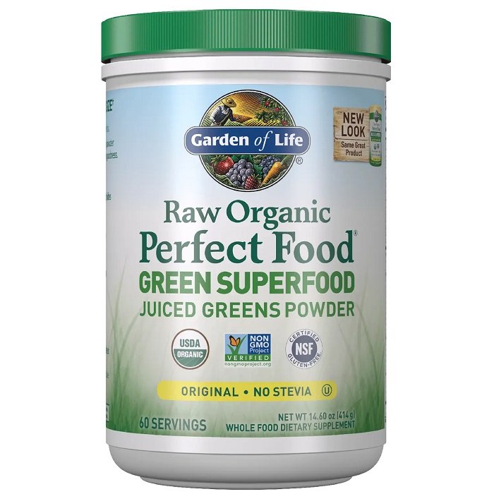 Perfect Food Label Garden of Life - Raw Organic Perfect Food Green Superfood - 414-570 ...