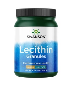 SWANSON 100% Lecytyna granulki 454g