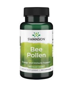 SWANSON Bee Pollen (py³ek pszczeli) 400mg 100kaps