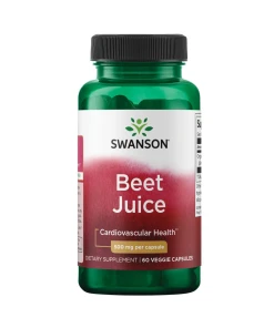 SWANSON Sumo de beterraba, 60 cápsulas vegetais