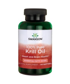 SWANSON Krill Oil 60 kaps
