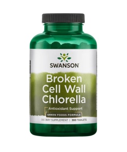 SWANSON Chlorella (broken cell wall) 360 tab.