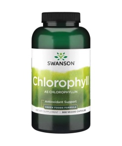SWANSON Chlorofil 60mg 300 kaps