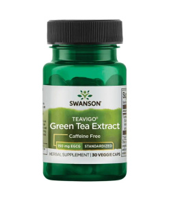 SWANSON TEAVIGO extr. z zielonej herbaty 30vcaps