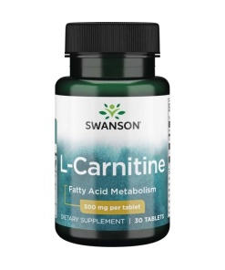SWANSON L-karnityna 500mg 30 tabl