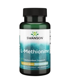 SWANSON AjiPure L-metionina 500mg 60kaps