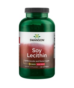 SWANSON Lecytyna 1200mg 180 kaps