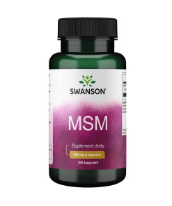 SWANSON MSM 500mg 100 kaps
