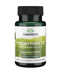 SWANSON Peppermint Oil Combination 100sgels