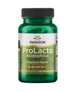 SWANSON Probiotic Prolacto Acidophilus 60 vcaps