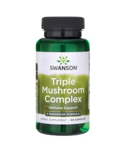 Triple Mushroom Standardized Complex - 60 caps
