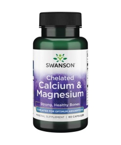 Albion Calcium & Magnesium - 60 caps