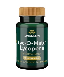 SWANSON Lyc-O-Mato Likopen 10mg 60sgels