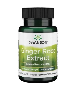 SWANSON Imbir forte ekstrakt 60vcaps