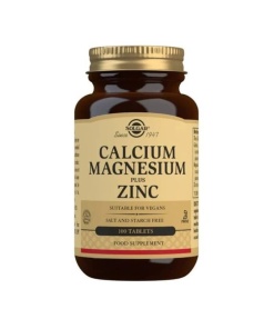 Calcium magnesium plus zink - 100 tabletter