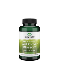 Swanson Full Spectrum Red Clover Blossom 430 mg (90 Capsules)
