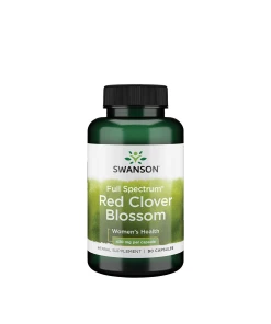 Swanson Full Spectrum Red Clover Blossom 430 mg (90 Capsules)