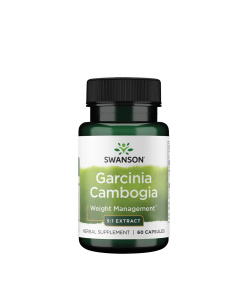 Swanson Garcinia Cambogia 5:1 Extract 80 mg (60 Capsules)
