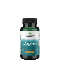 Swanson L-Arginine 500 mg (100 Capsules)