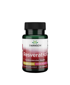 Swanson Resveratrol - Higher Potency 250 MG (30 Capsules)