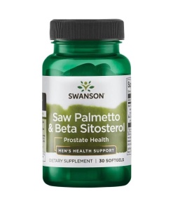 SWANSON Saw Palmetto + Beta-Sitosterol 30vcaps