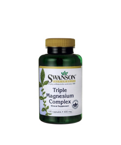 Swanson Triple Magnesium Complex (100 Capsules)