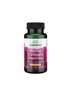 Swanson Type I Hydrolyzed Marine Collagen Peptides 400 MG (60 Capsules)