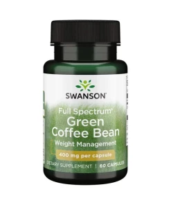 Grão de café verde de espectro completo