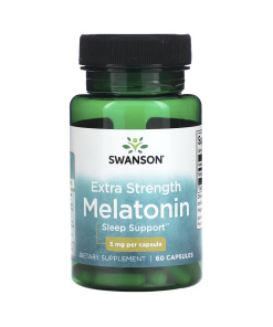 Swanson - Melatonin 5mg - 60 kapsler