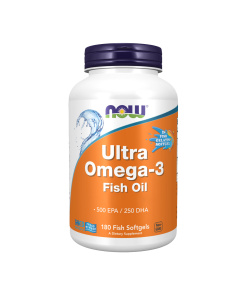 Ultra Omega-3 (In Fish Gelatin Softgels) - 180 fish softgels