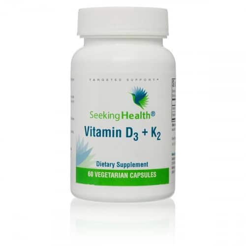 Vitamin D3 + K2 - 60 kapsler