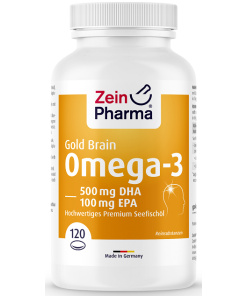 Omega-3 Gold - Brain Edition - 120 softgels