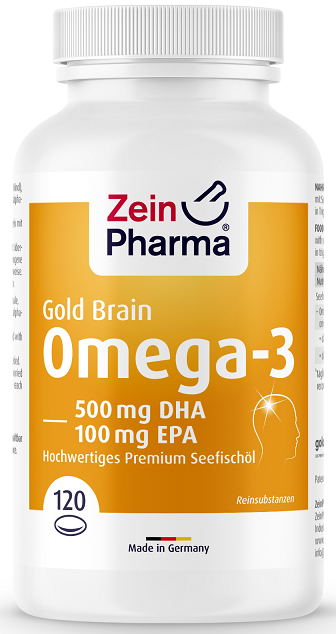 Omega-3 Gold - Brain Edition - 120 softgels