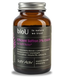 BIOU Efficient Saffron by Saffr'Activ (60 caps)