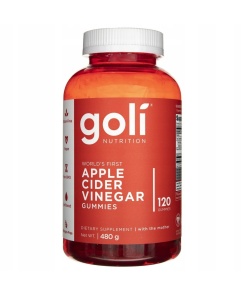 GOLI NUTRITION Apple Cider Vinegar Gummies (120 gummies)