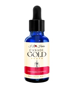 I LOVE HERRBS - CANADI Gold Drops KANADYJSKA RECEPTURA (100 ml)