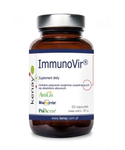 KENAY ImmunoVir - artemizyna andrographis glicyryzyna laktoferyna (60 kaps.)