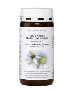 KRAUTERHAUS SANCT BERNHARD Black Cumin Oil Mono Capsules (180 caps)