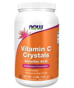 NOW FOODS Vitamin C Crystals Powder (1361 g/ 3 lbs.)