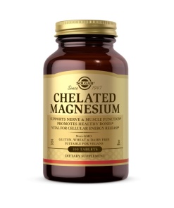 SOLGAR Chelated Magnesium (100 tabs)