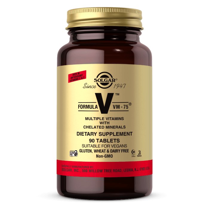 SOLGAR Formula VM-75 (90 tabs)